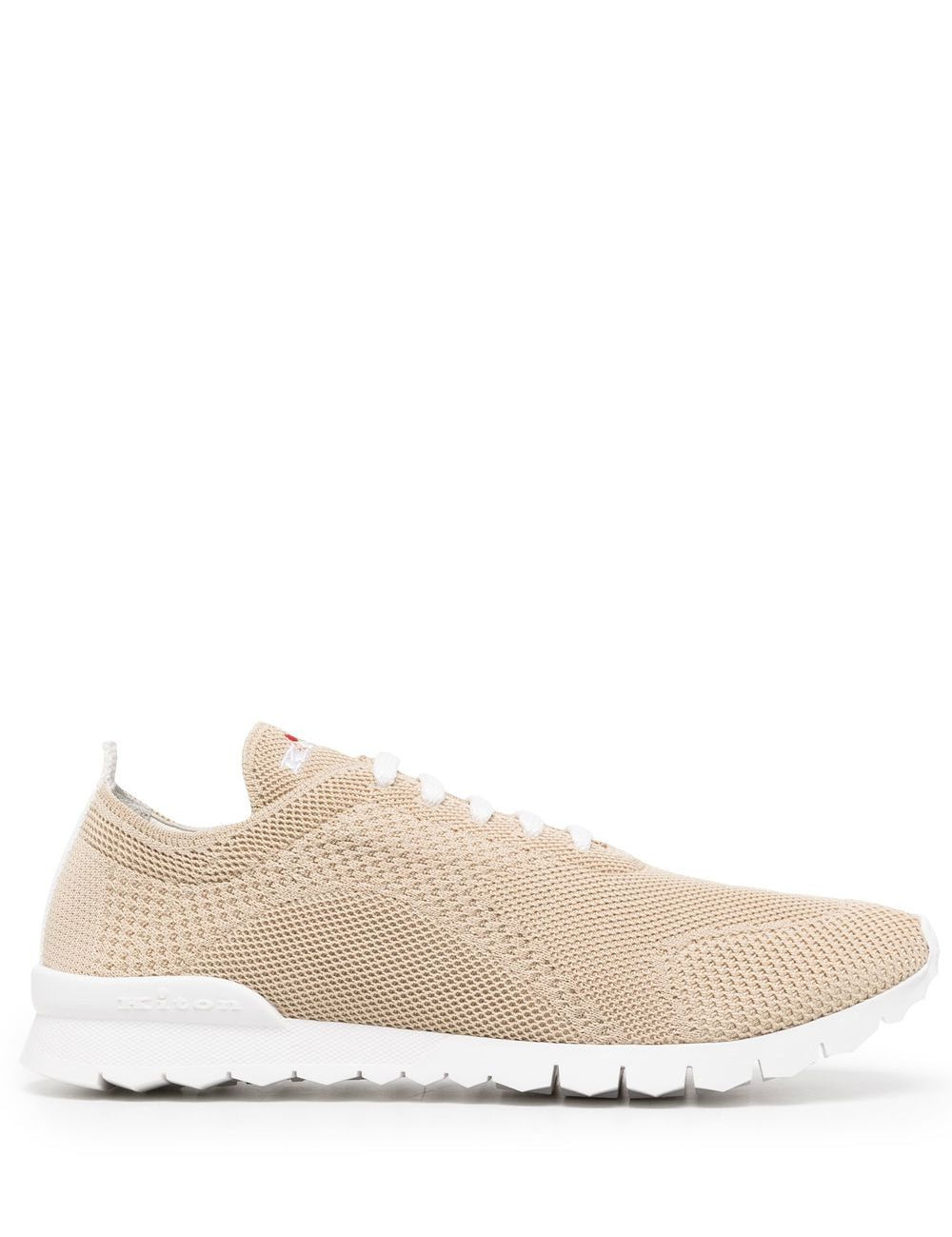 Sneakers cashmere in beige Kiton - uomo 