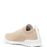 Sneakers cashmere in beige Kiton - uomo 