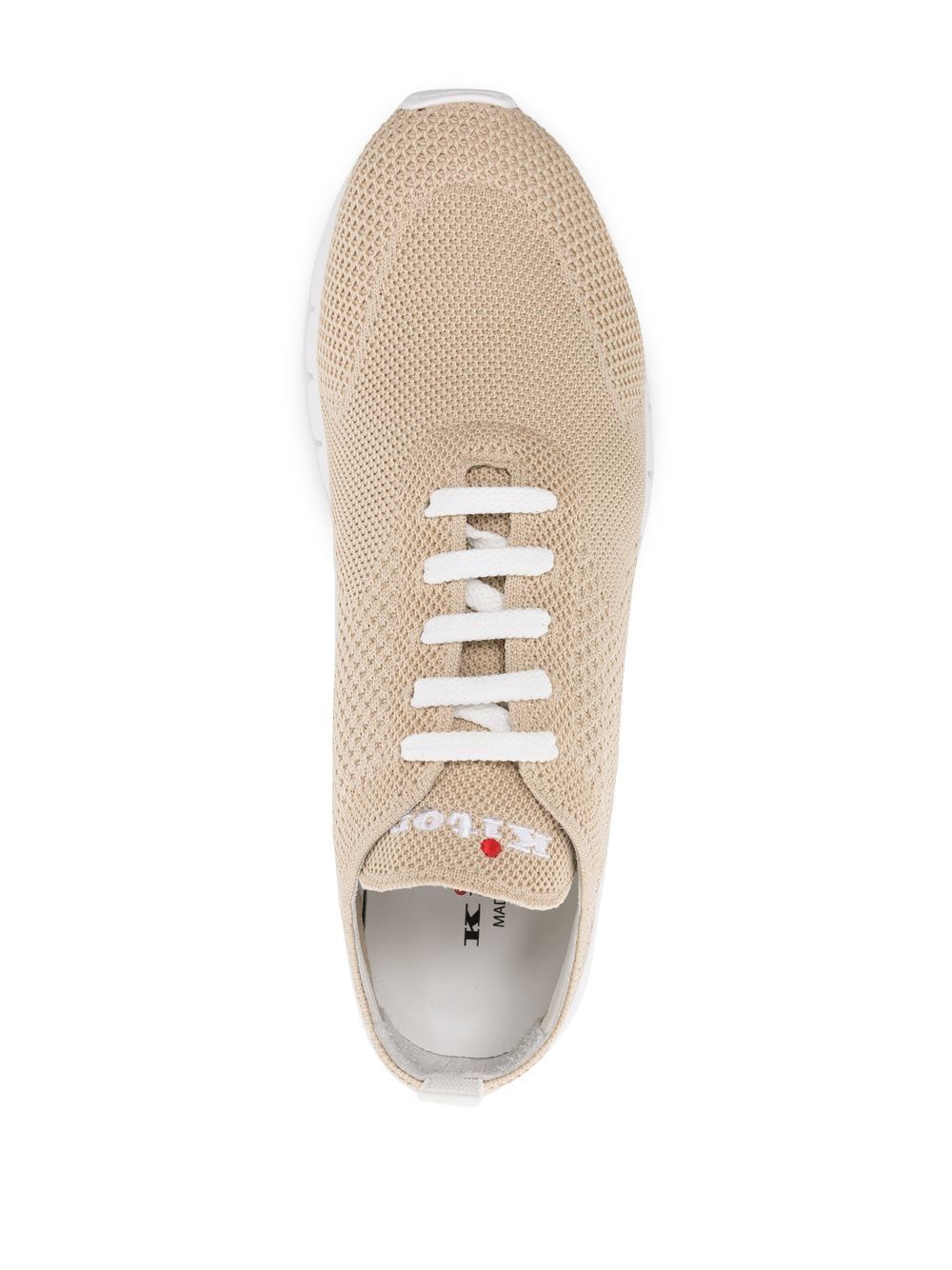 Sneakers cashmere in beige Kiton - uomo 