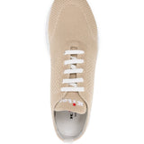 Sneakers cashmere in beige Kiton - uomo 