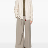 Giacca reversibile con zip in beige Kiton - uomo 