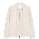 Giacca reversibile con zip in beige Kiton - uomo 