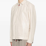 Giacca reversibile con zip in beige Kiton - uomo 
