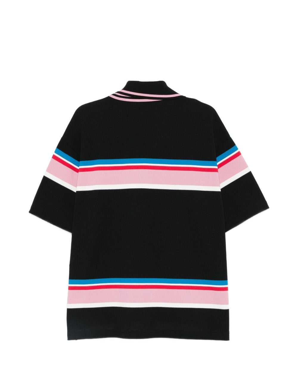 Polo a righe in nero Kolor - uomo 