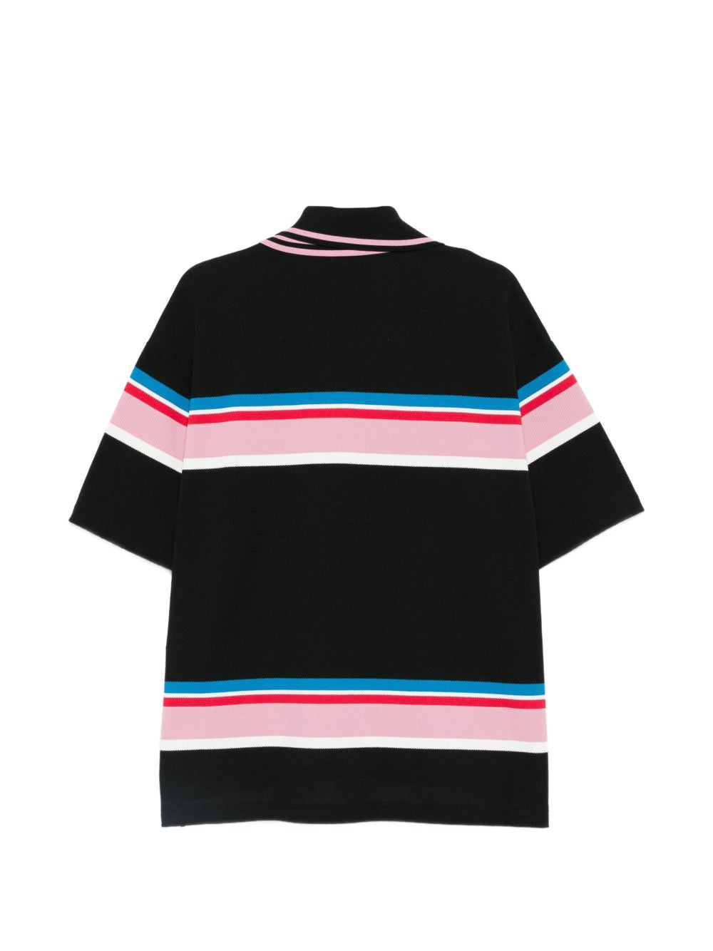 Polo a righe in nero Kolor - uomo 