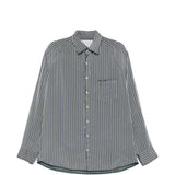 Camicia a righe in grigio Kolor - uomo 