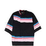T-shirt a righe in nero Kolor - uomo 