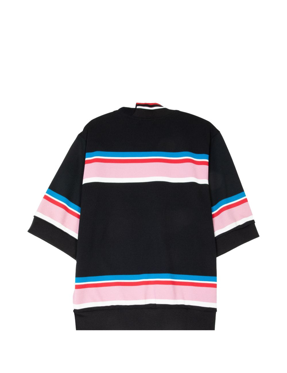 T-shirt a righe in nero Kolor - uomo 