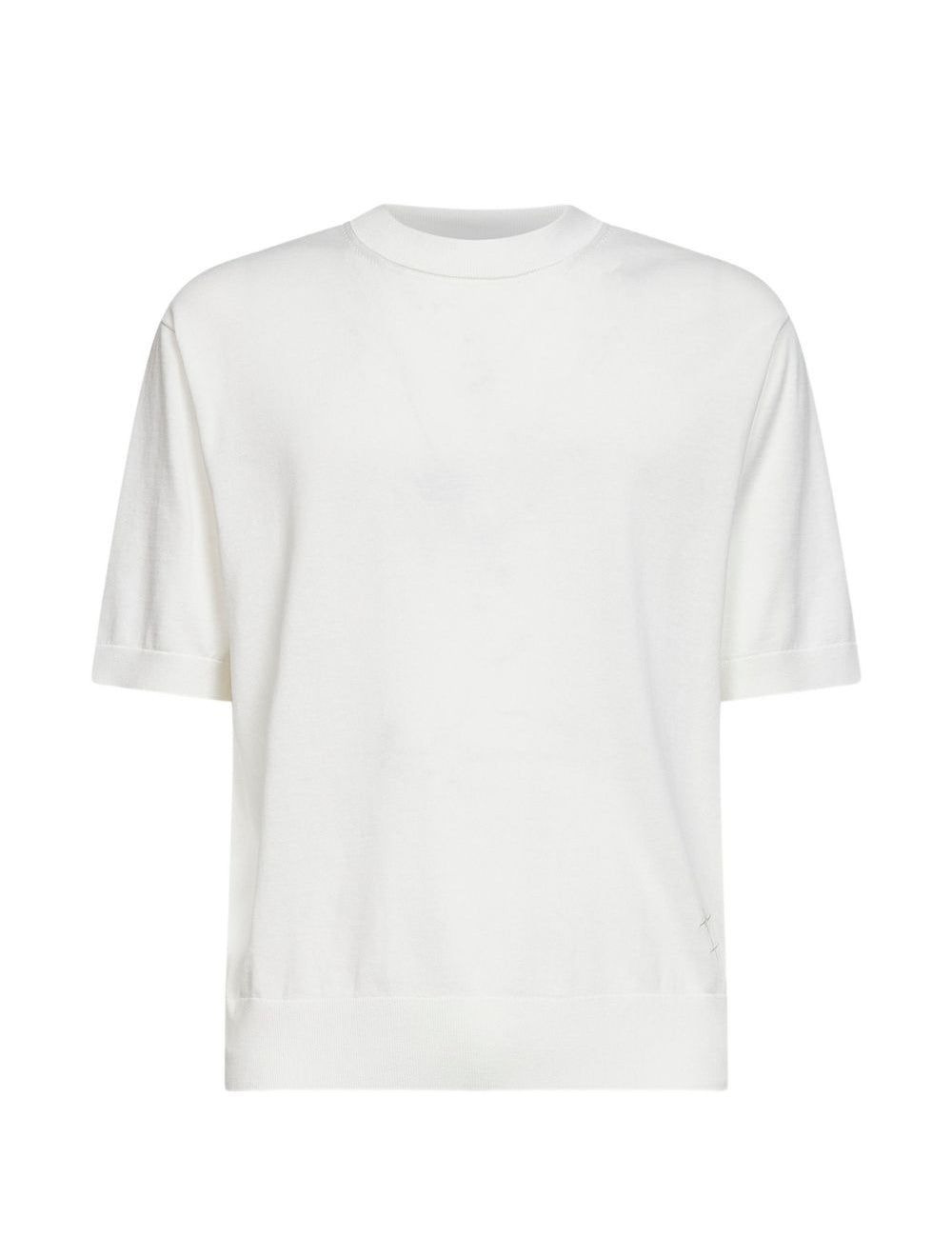 T-shirt a manica corta in bianco Laneus - uomo 
