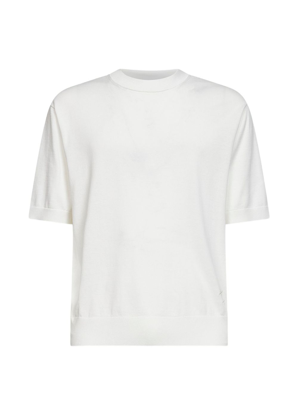 T-shirt a manica corta in bianco Laneus - uomo 