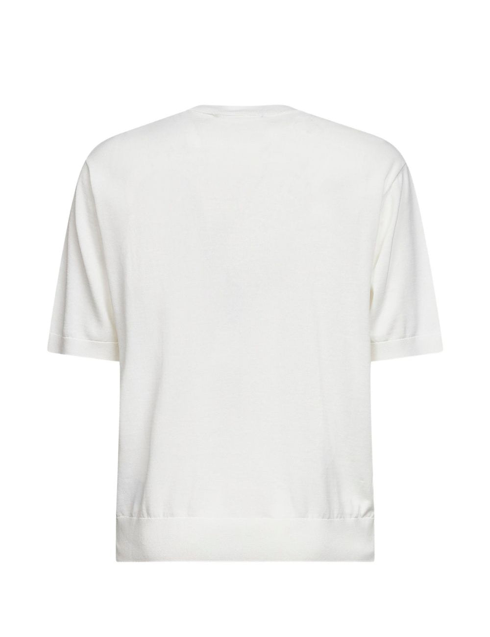 T-shirt a manica corta in bianco Laneus - uomo 