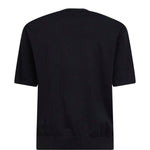 T-shirt a manica corta in nero Laneus - uomo 