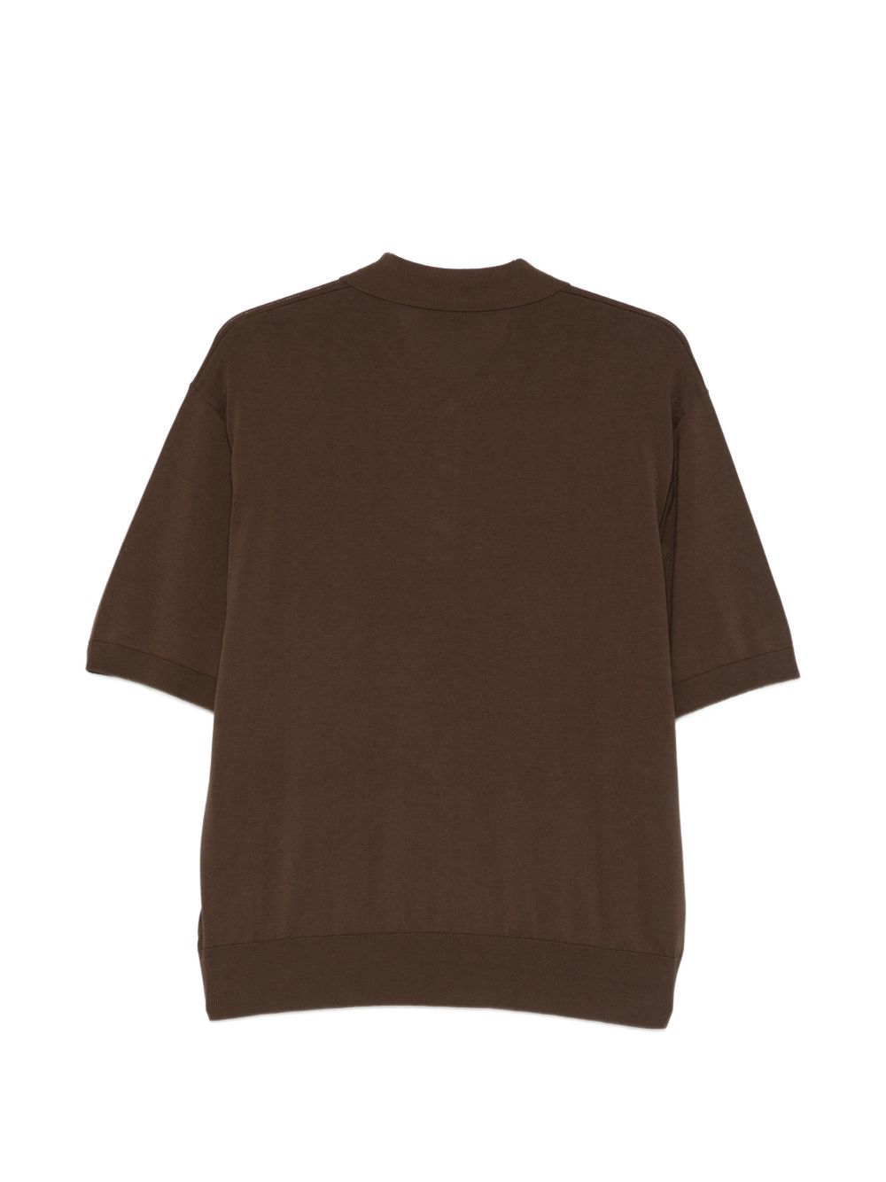 Polo in maglia  in marrone Laneus - uomo 
