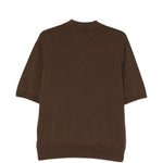 Polo in maglia  in marrone Laneus - uomo 