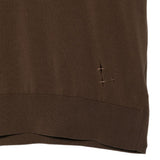 Polo in maglia  in marrone Laneus - uomo 