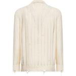 Polo in maglia con bottoni in beige Laneus - uomo 