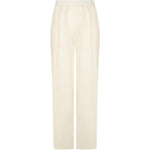 Pantaloni Melrose con ricamo in avorio Laneus - uomo 