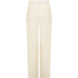 Pantaloni Melrose con ricamo in avorio Laneus - uomo 