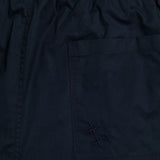 Pantaloni Melrose con ricamo in blu navy Laneus - uomo 