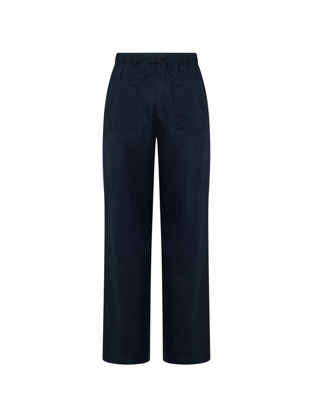 Pantaloni Melrose con ricamo in blu navy Laneus - uomo 