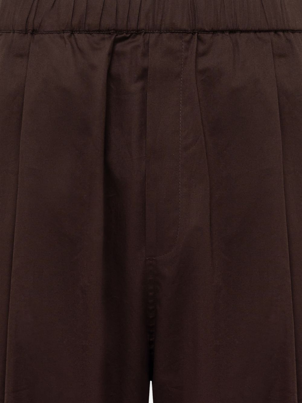 Pantaloni Melrose con ricamo in marrone Laneus - uomo 