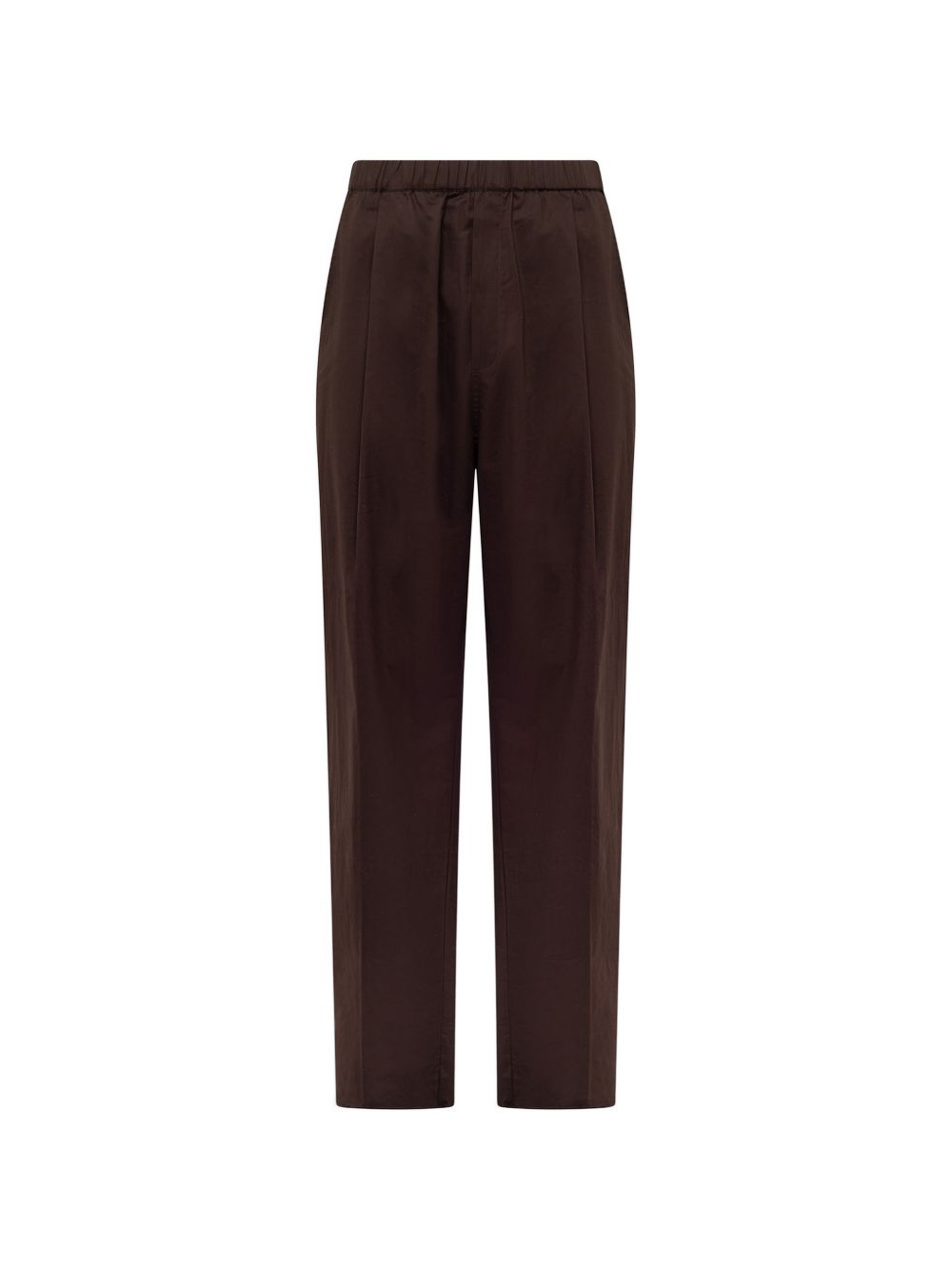 Pantaloni Melrose con ricamo in marrone Laneus - uomo 