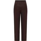 Pantaloni Melrose con ricamo in marrone Laneus - uomo 