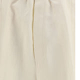 Pantaloni con vita elasticizzata in bianco Laneus - uomo 