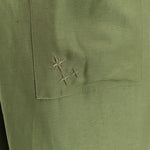 Pantaloni con vita elasticizzata in verde Laneus - uomo 
