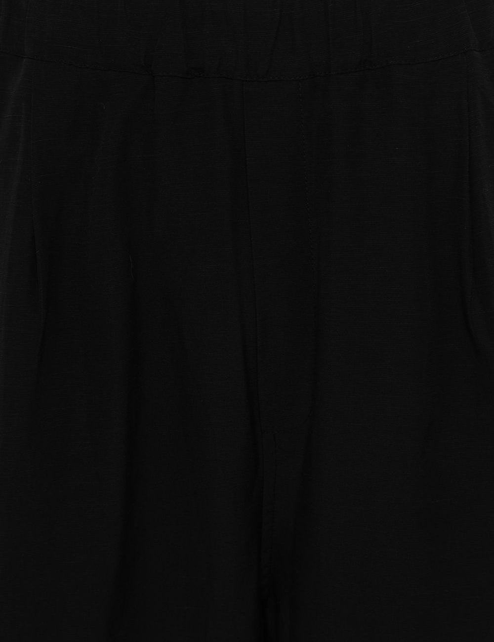 Pantaloni con vita elasticizzata in nero Laneus - uomo 