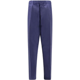Pantaloni con vita elasticizzata in blu Laneus - uomo 