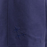 Pantaloni con vita elasticizzata in blu Laneus - uomo 
