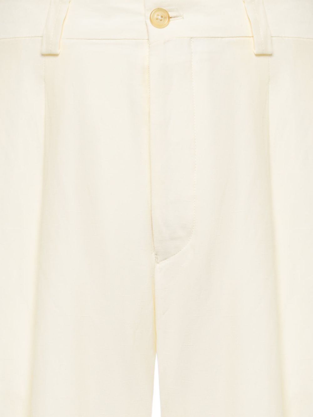Shorts con bottone in bianco Laneus - uomo 