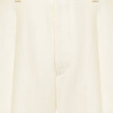 Shorts con bottone in bianco Laneus - uomo 
