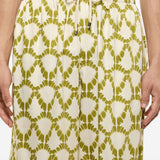 Shorts con coulisse in bianco Laneus - uomo 