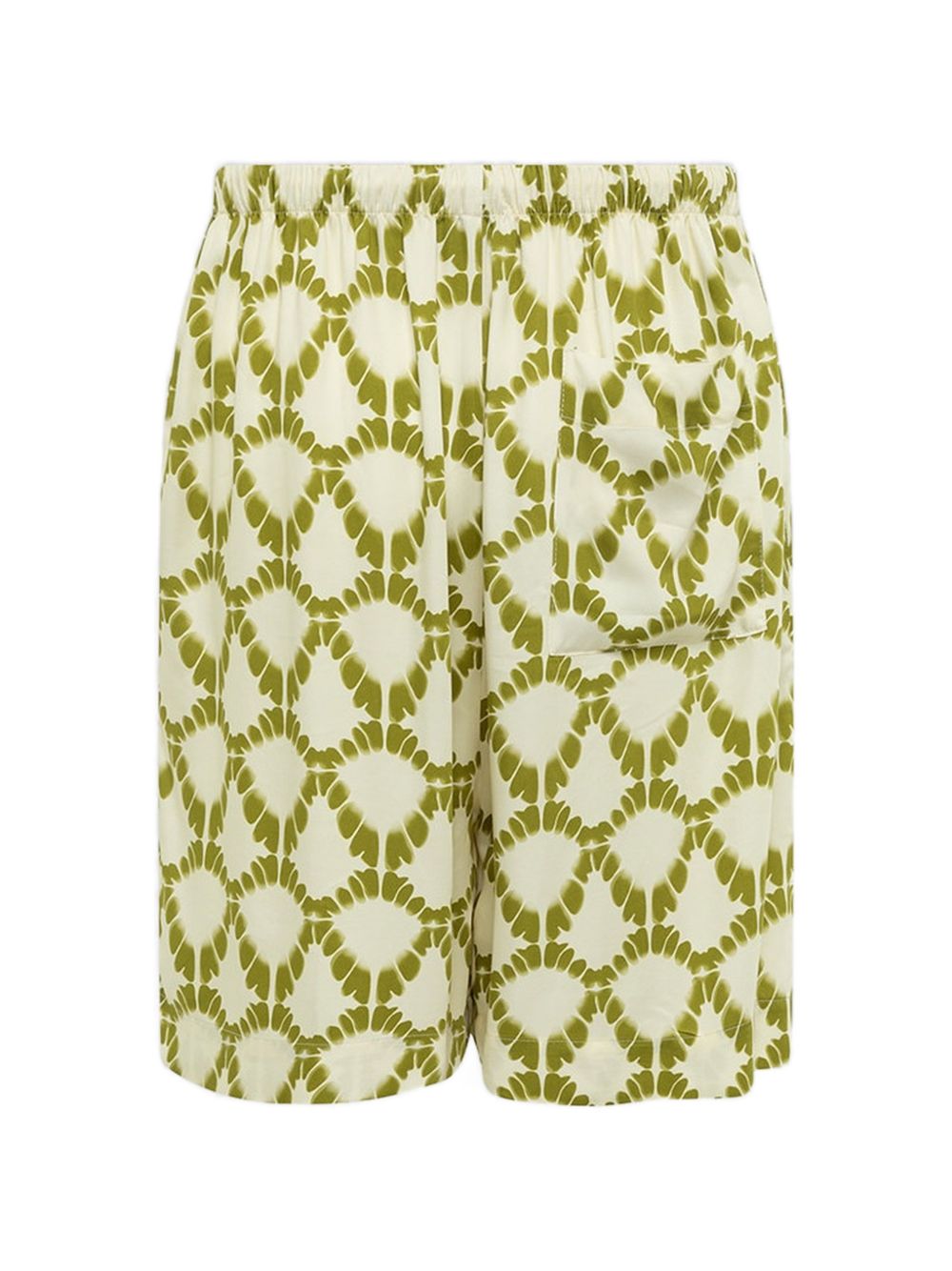 Shorts con coulisse in bianco Laneus - uomo 