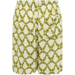 Shorts con coulisse in bianco Laneus - uomo 