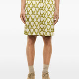 Shorts con coulisse in bianco Laneus - uomo 