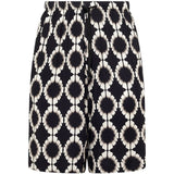 Shorts con coulisse in nero Laneus - uomo 