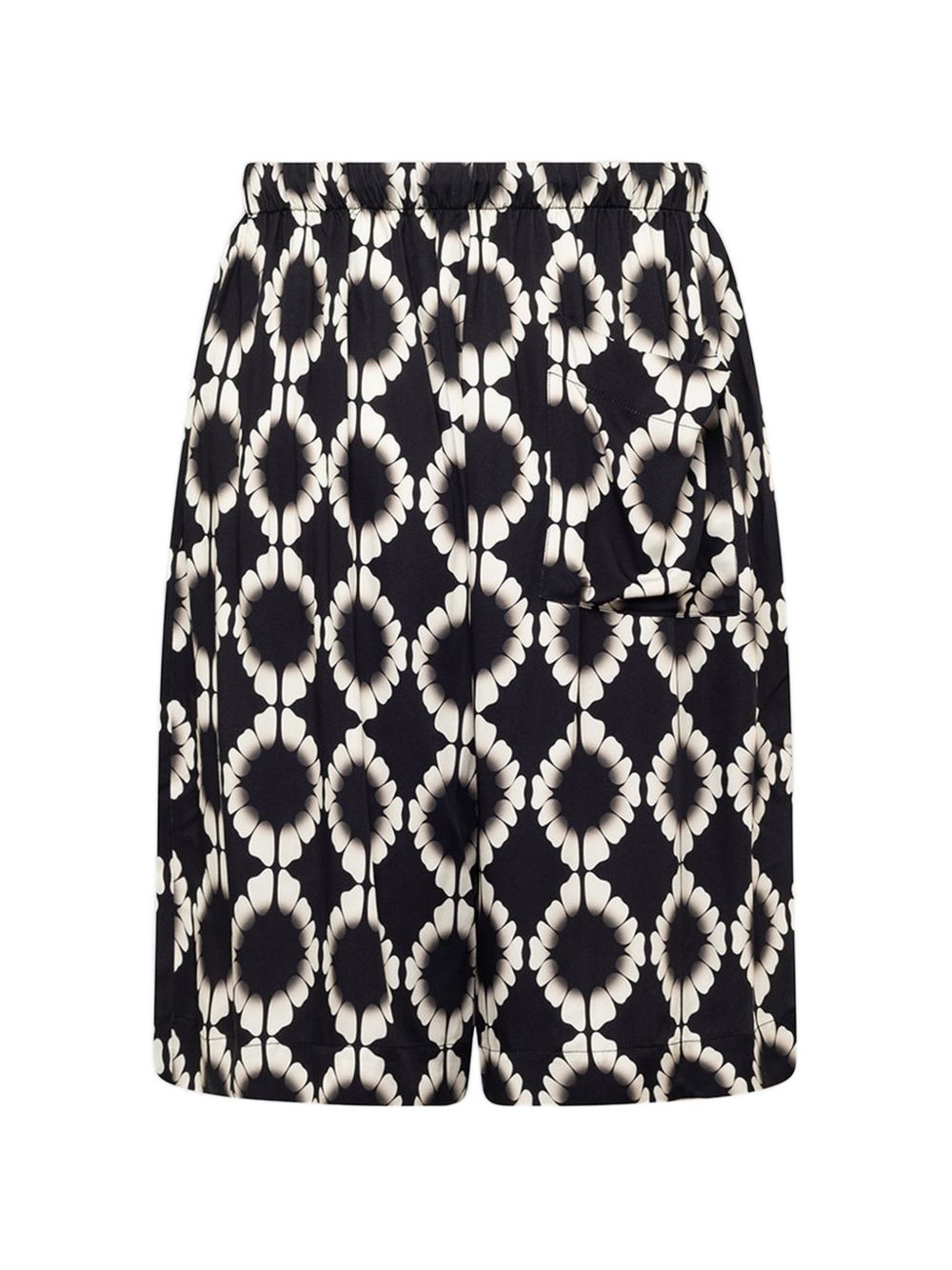 Shorts con coulisse in nero Laneus - uomo 