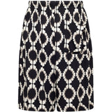 Shorts con coulisse in nero Laneus - uomo 