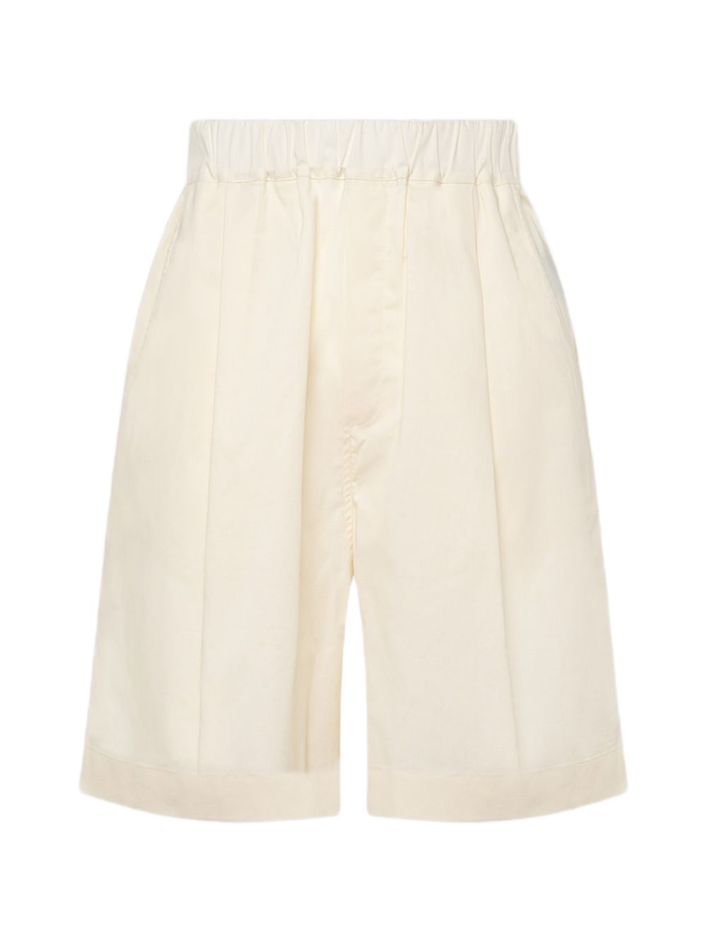 Shorts con vita elasticizzata in bianco Laneus - uomo 