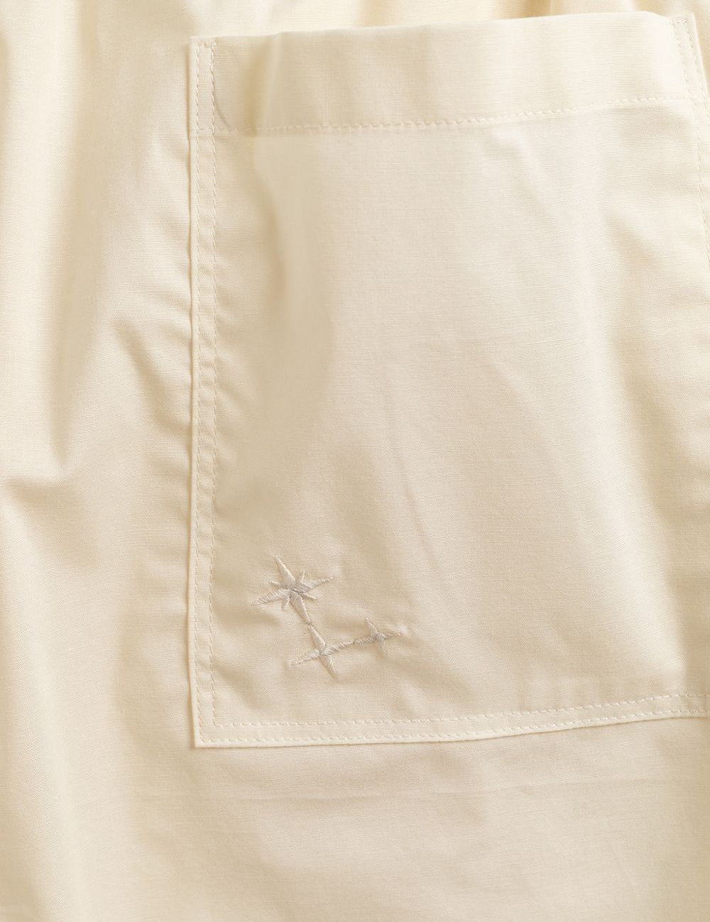 Shorts con vita elasticizzata in bianco Laneus - uomo 