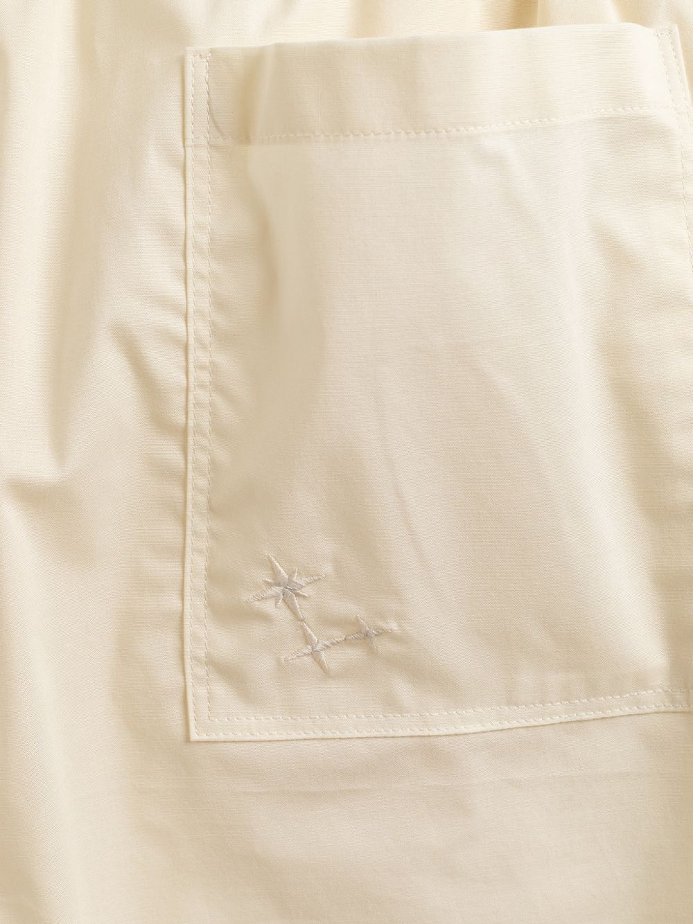 Shorts con vita elasticizzata in bianco Laneus - uomo 