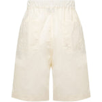 Shorts con vita elasticizzata in bianco Laneus - uomo 