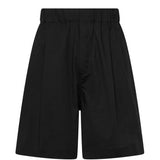 Shorts con vita elasticizzata e tasche in nero Laneus - uomo 