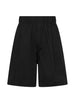 Men's Laneus black elasticated waist shorts with pockets