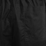 Shorts con vita elasticizzata e tasche in nero Laneus - uomo 