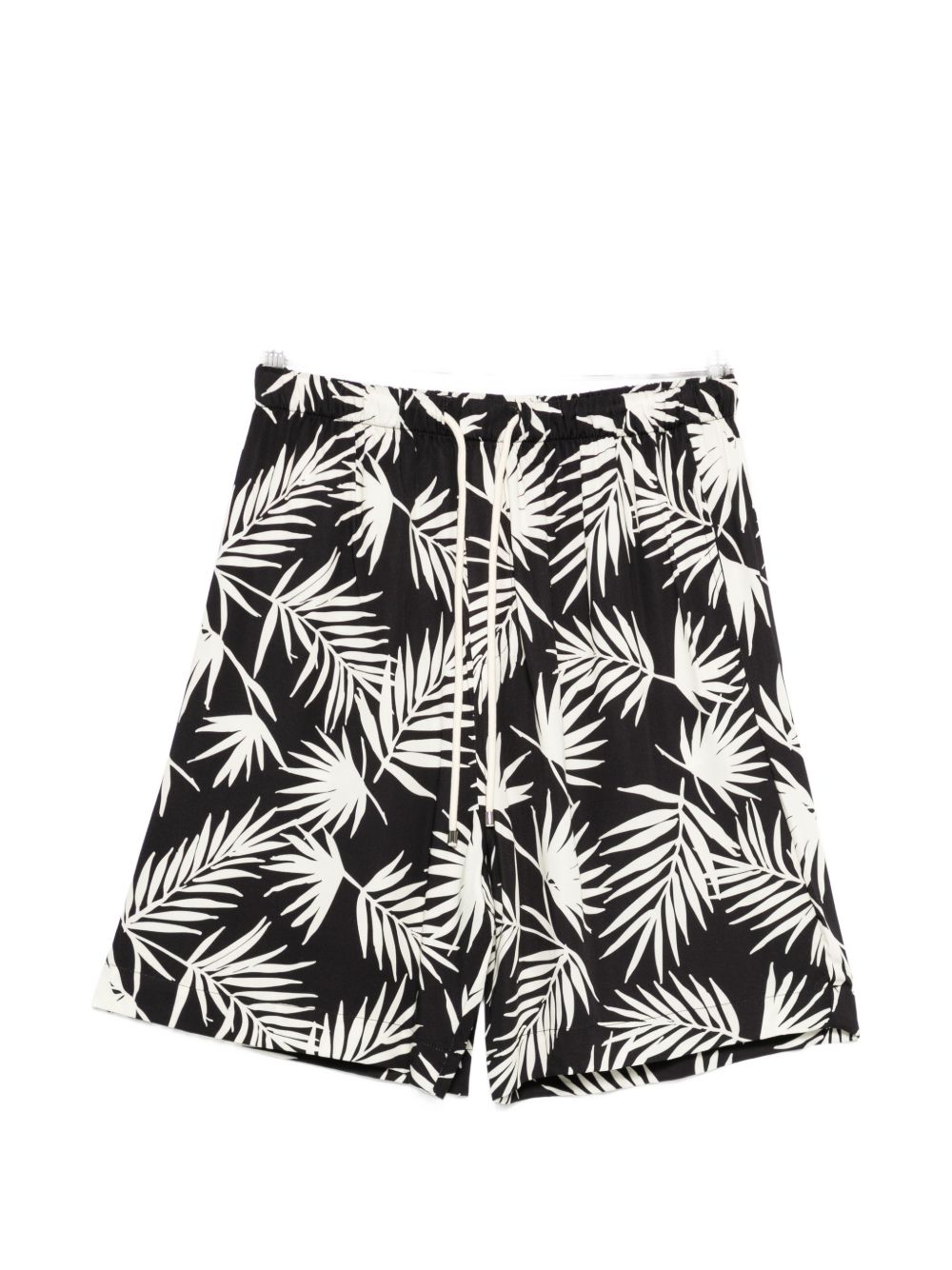 Shorts con stampa in blu Laneus - uomo 
