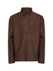 Camicia con tasca in marrone Laneus - uomo